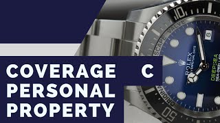 Homeowners Insurance Coverage C Personal Property