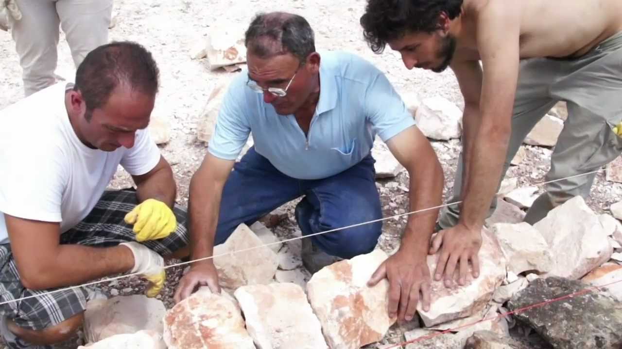 Lavorare con la pietra a secco: sei giorni di campo scuola in ...