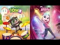 My Talking Tom 2 vs My Talking Angela Gameplay #10 My Talking Tom 2 vs My Talking Angela Gameplay #10