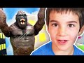 King Kong Attacks the City! Pretend Play &amp; Fun Skits for Kids | JackJackPlays