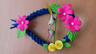 Newspaper wall hanging // newspaper craft // Craft gallery screenshot 5