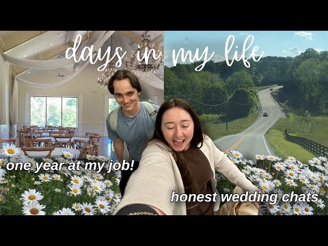 LIFE AT 24 🪷 venue tours, one year job anniversary, honest chat about how I’m feeling