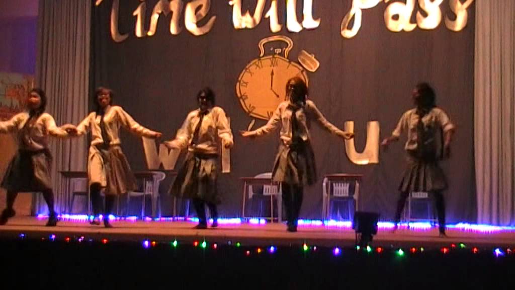 Eess farewell dance by 11th girls - YouTube