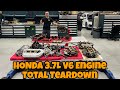 Knocking Acura TL MDX 3.7L V6 J37A4 Complete Engine Teardown | What Failed Inside this J Engine?