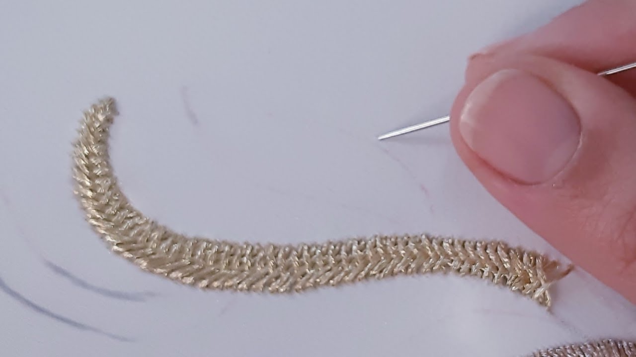 طرز الرباطي باليد غرزة الظل أو المروازي بالسقلي الصم