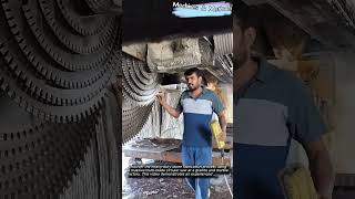Industrial Marble and Granite Slab Production #worker #process #factory #heavyindustry #tools