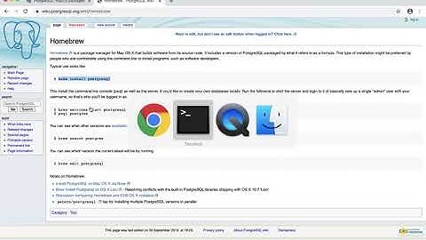 Install Rails 6 on Mac - Part 6 - PostgreSQL