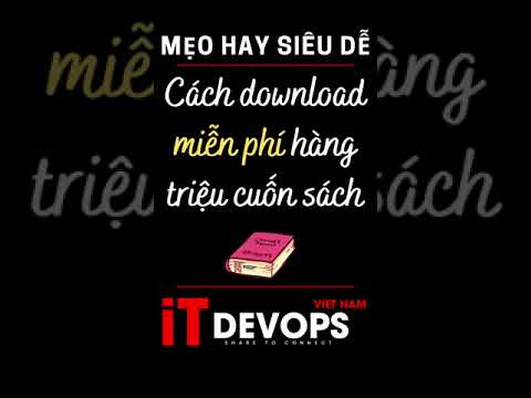 ITDEVOPSVN – Hướng dẫn cách download hàng triệu cuốn sách miễn phí bằng file PDF #shorts