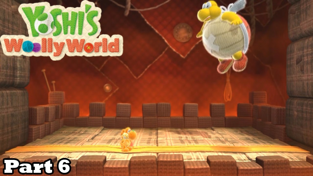 Слим играет в Yoshi's Woolly World - Часть 6