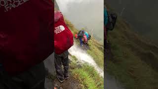 gunung rinjani jalur torean ketika turun hujan #fyp gunung rinjani jalur torean ketika turun hujan #fyp
