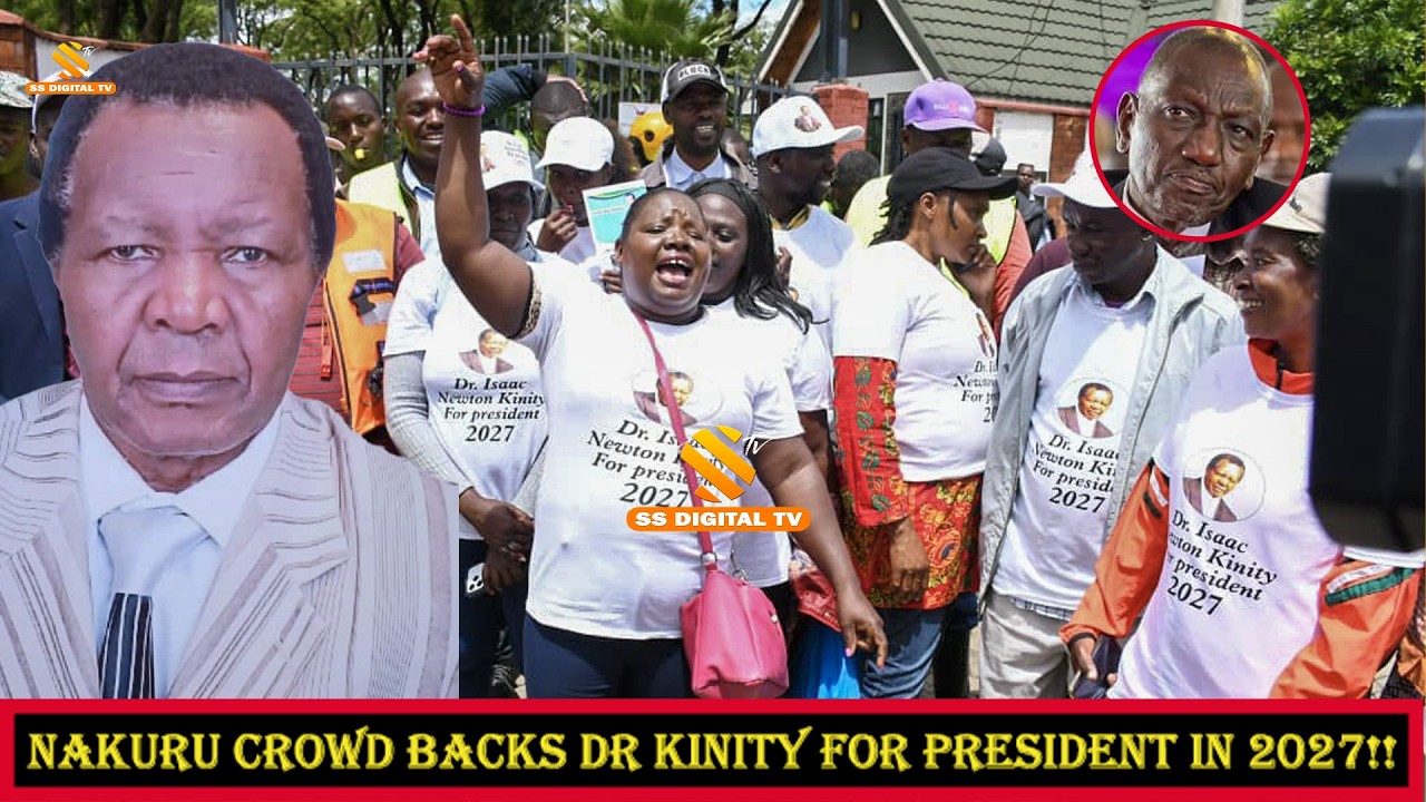 Dawa ya Kasongo!-Panic in Ruto camp as Nakuru residents endorse Dr Kinity for 2027 presidential bid