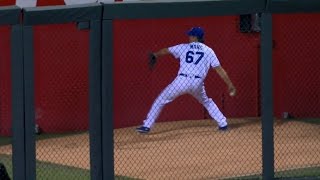 20160410 MLB MIN@KC Chien-Ming Wang in 9th 王建民2016首登板 720P HD
