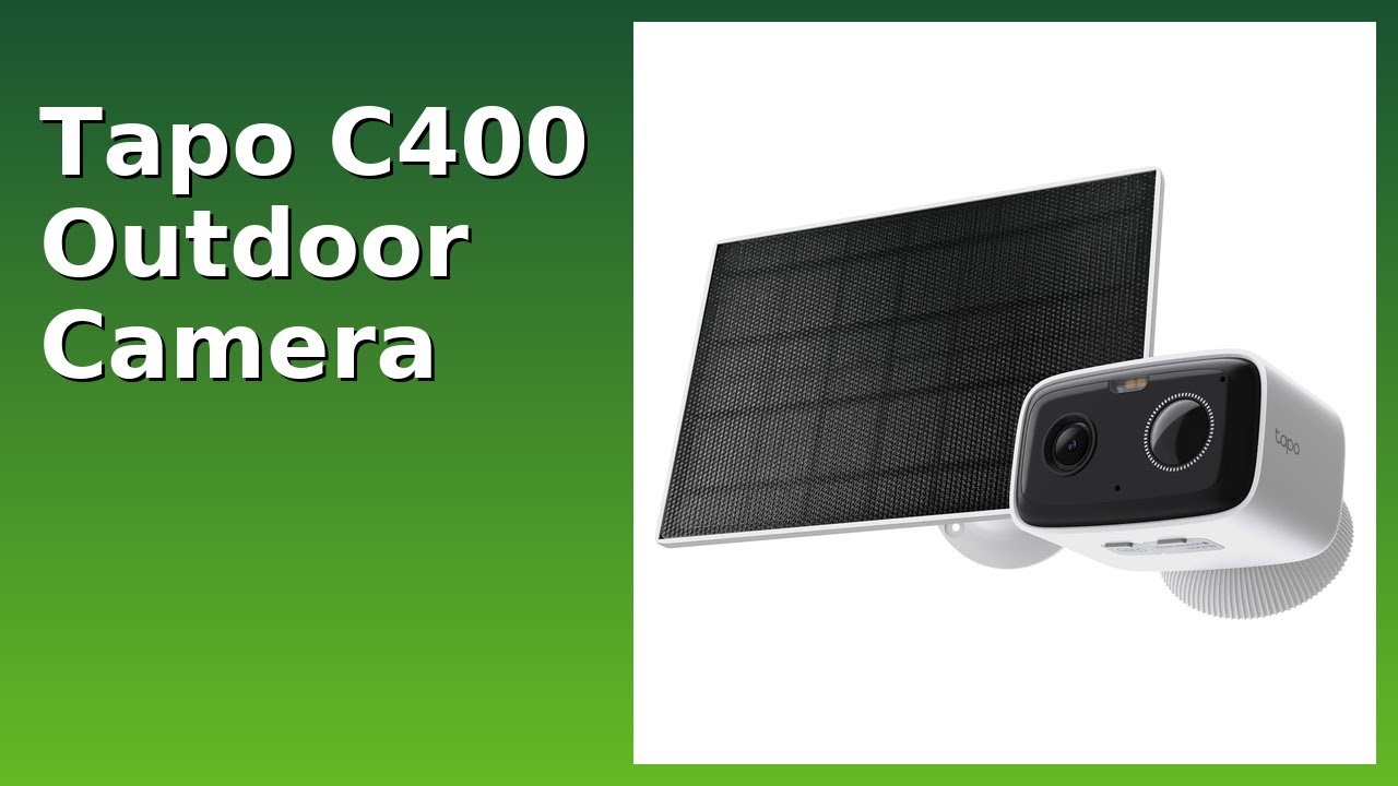 REVIEW (2025): Tapo C400 Outdoor Camera. Features.
