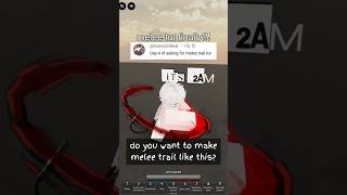 JJS layered Melee Trail tutorial  #roblox #jjs #jujutsushenanigans