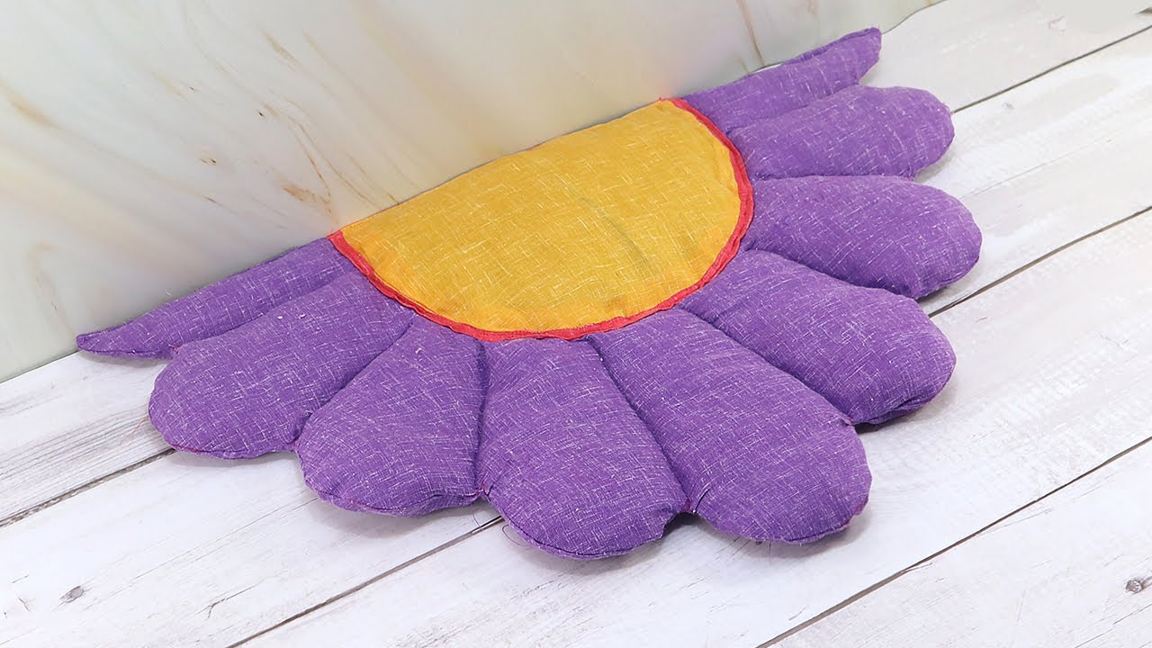 4 Creative Doormat Ideas that you can make with Old Clothes Floor mat