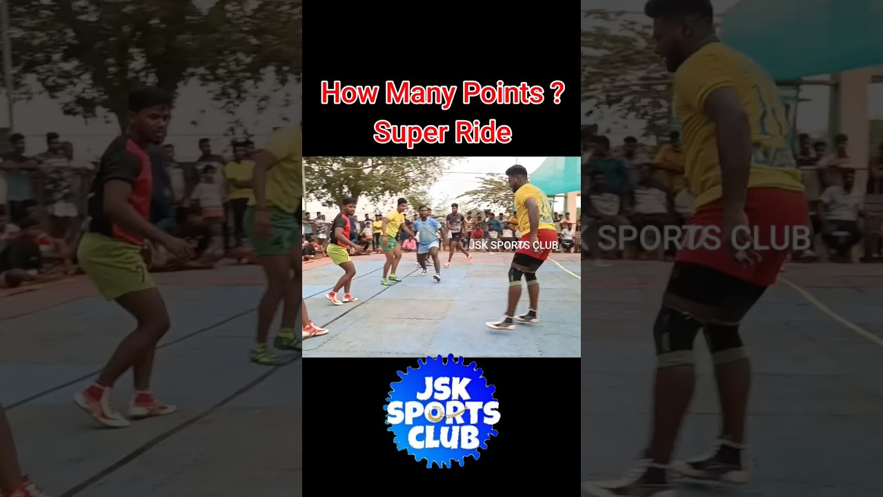 How many points? super Ride in Kabaddi  