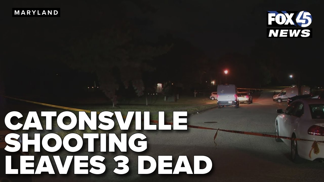 Three people dead in Catonsville shooting