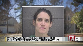 Durham mom accused of murdering child, injuring another
