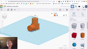 TinkerCAD - Grouping and Ungrouping Objects