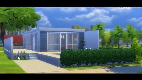 Sims 4 Speed Build Tiny House Stayca Home Newcrest Lets Play