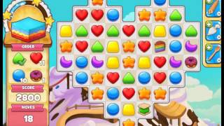 Cookie Jam - LEVEL 17  --   ( No booster ) GAMES