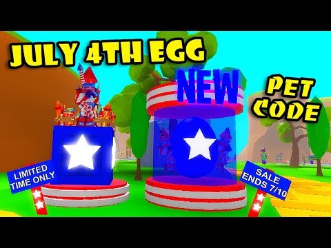 New Update July 4th Egg New Twitter Code In Pinata - roblox 4th of july song code New Update July 4th Egg New Twitter Code In Pinata - roblox 4th of july song code