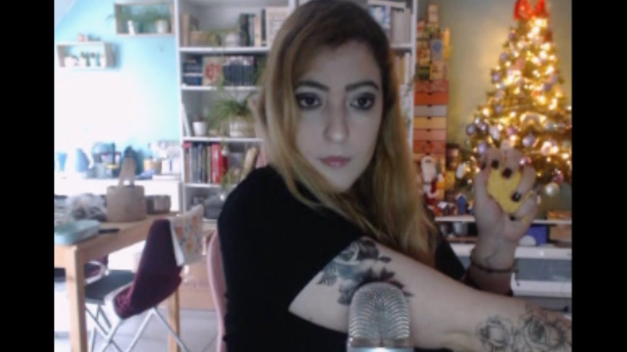 🎄ASMR Español🎄CHARLAS 💁 Navidad, Tatuajes, Libros, Floam & Susurros📚