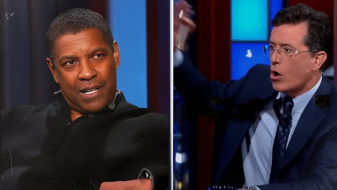 Denzel Washington KICKS OUT Stephen Colbert After This SHOCKING Question -  YouTube
