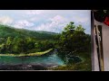 MELUKIS PEMANDANGAN | Painting a landscape | eps 2