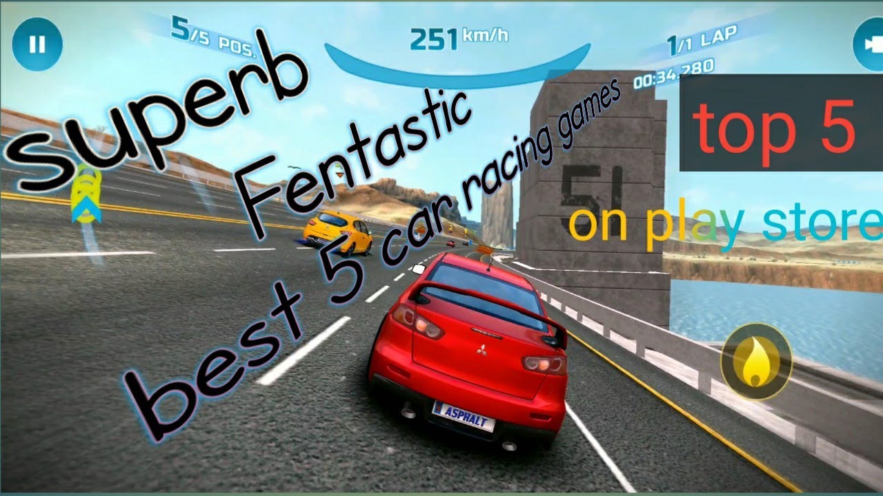 Superb 5 car racing games tamil