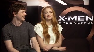 Stephen talks Taylor Swift with the stars of X-men | Two Tube