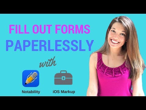 How to fill out pdf forms on ipad