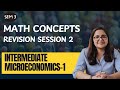 Math Concepts | Lagrange Multiplier Method | Sem 3 | Intermediate Microeconomics 1 | BA Economics
