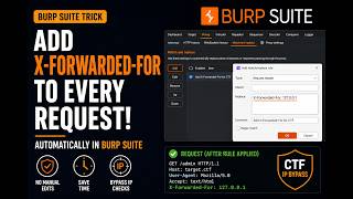 Burp Suite Trick: Add X-Forwarded-For Header Automatically | CTF IP Bypass Tutorial