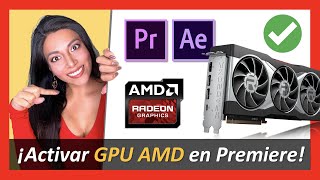 ✅ ACTIVAR aceleración por GPU en Tarjetas de video AMD ✅ para Adobe Premiere 2020 | 👉 Funciona 💯 👈