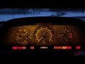 W126 560SEL Cold start -3F / -20C  with new AGM Battery, windchill -20F / -28C Last Cold Start Video