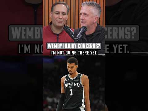 Wemby injury concerns? Bill and Zach discuss Victor Wembanyama’s latest calf injury