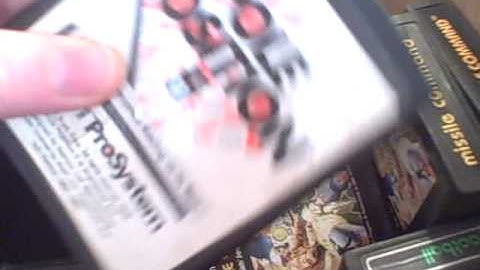 Recently purchased games- atari 2600 stuff