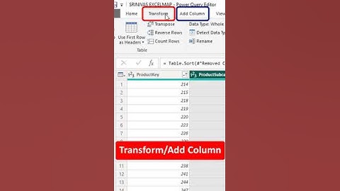 Power BI Magic Trick in Telugu | Transform VS Add Column in Power Query #powerbi