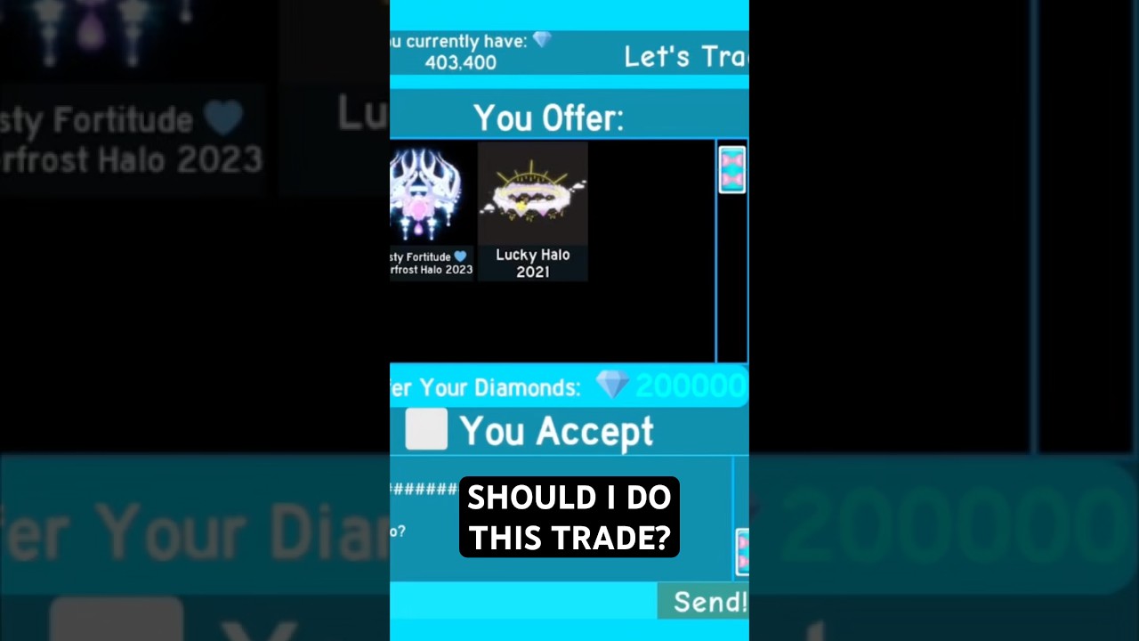 SHOULD I ACCEPT? #roblox #royalehighhalo #royalehigh