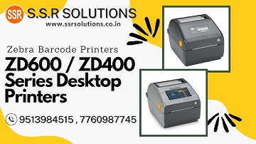 ZD600/ZD400 Series Desktop Printers | Barcode printers | Zebra printer bangalore | Desktop Printers