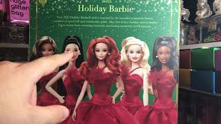Barbie: 2022 Holiday Barbie Odile Face Sculpt Redhead Doll Unboxing, Review, and Rebody
