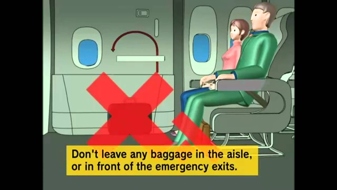 [TheSafetyVideos] JAL Safety Instructions Video {HD}