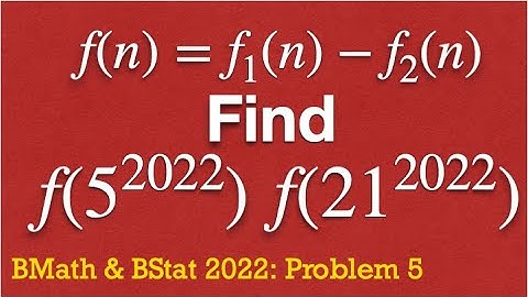 ISI BMath & BStat 2022 Subjective (UGB) Problem 5 Solution, Divisors of the form 3k+1 & 3k-1