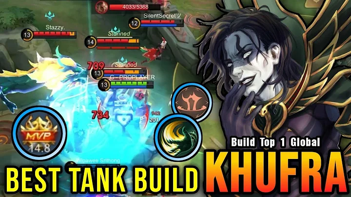 SUPER TANK!! Khufra Best Tank Build (AUTO MVP) - Build Top 1 Global Khufra ~ MLBB