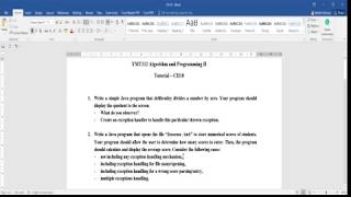 YMT112 Tutorial CH10 P2