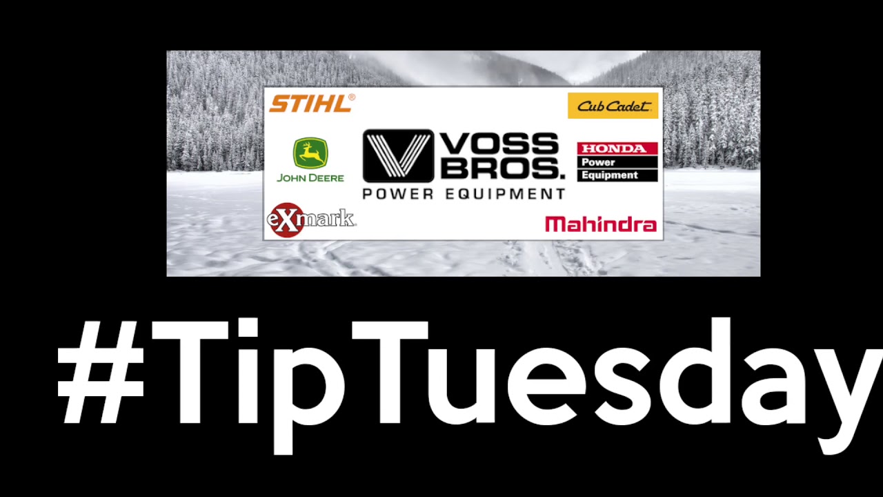 Stihl Chainsaw Winter Prep