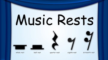 🎵 Music Rests Explained! 🎼 | Whole, Half, Quarter, Eighth & Sixteenth Rests | Green Bean