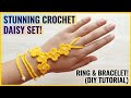 Crochet Finger Ring Bracelet Tutorial | Easy & Beautiful Hand Accessory