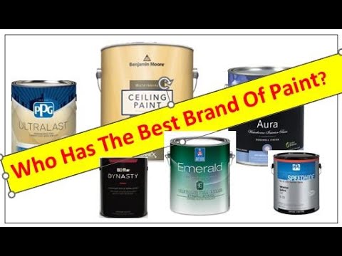 What Is The Best Brand Of Paint